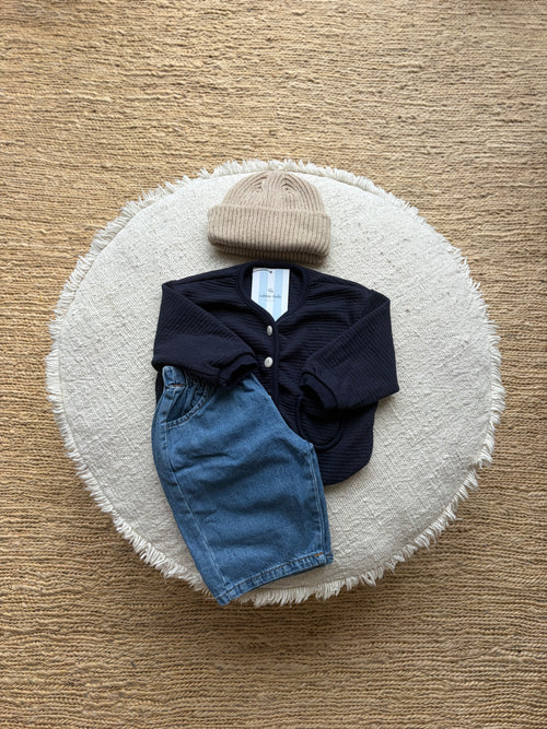 Bébé cardigan - navy