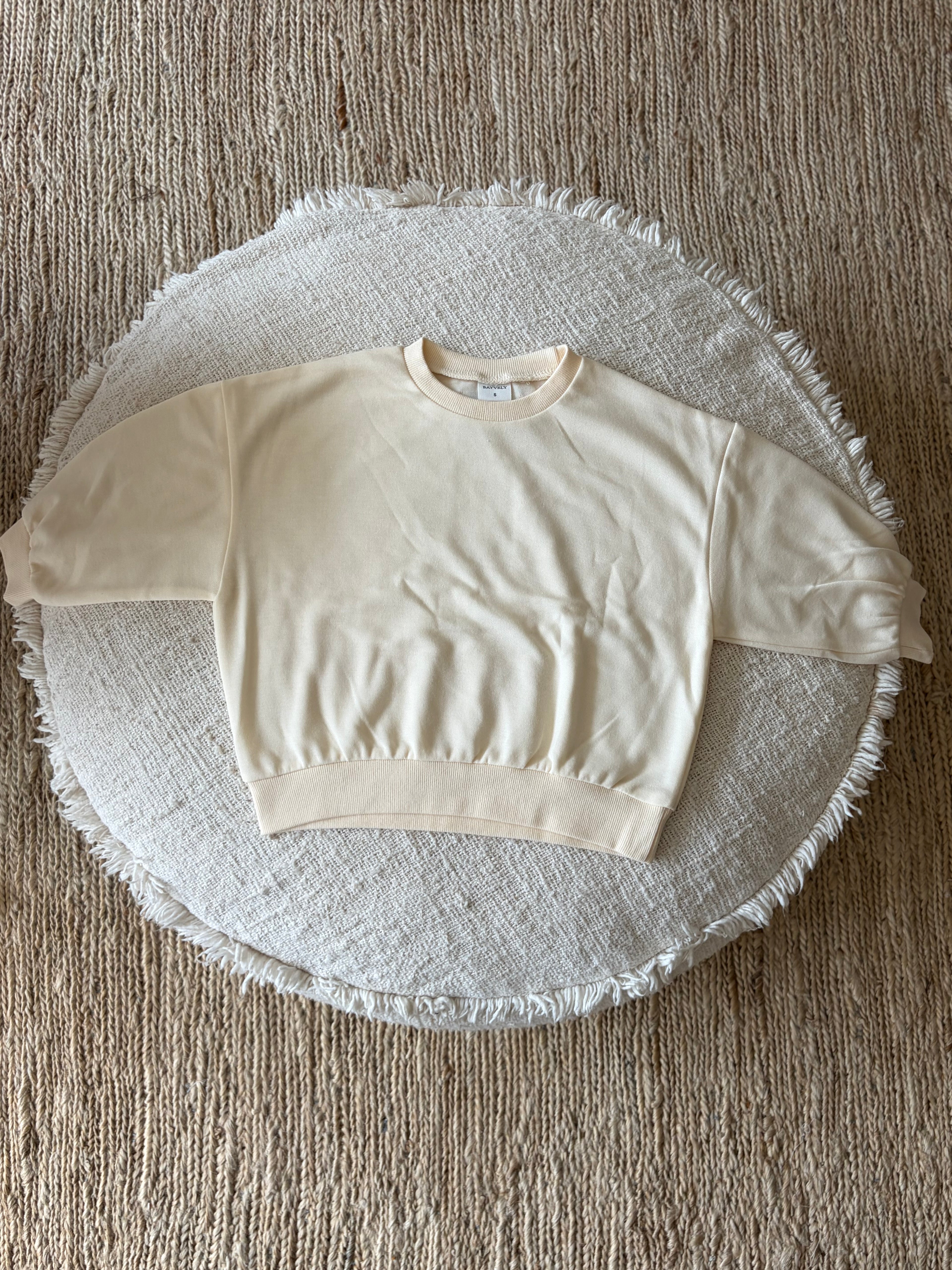 Oversize sweater - cream