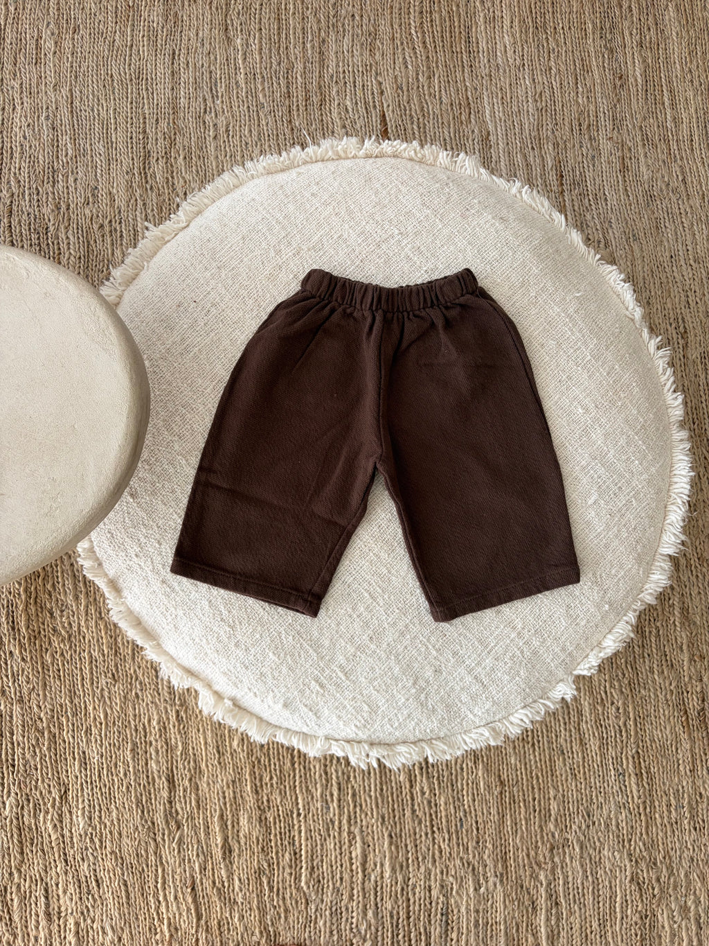 Brown wide pants