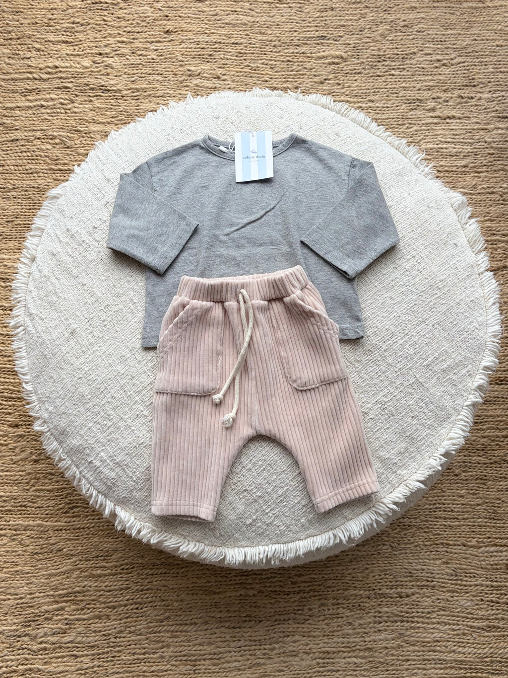 Grey baby longsleeve
