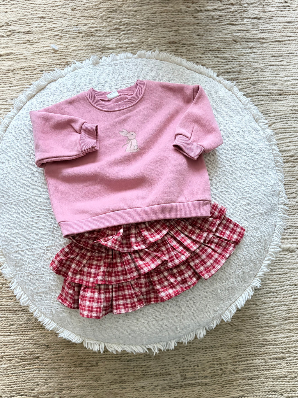 Bunny fleece sweater