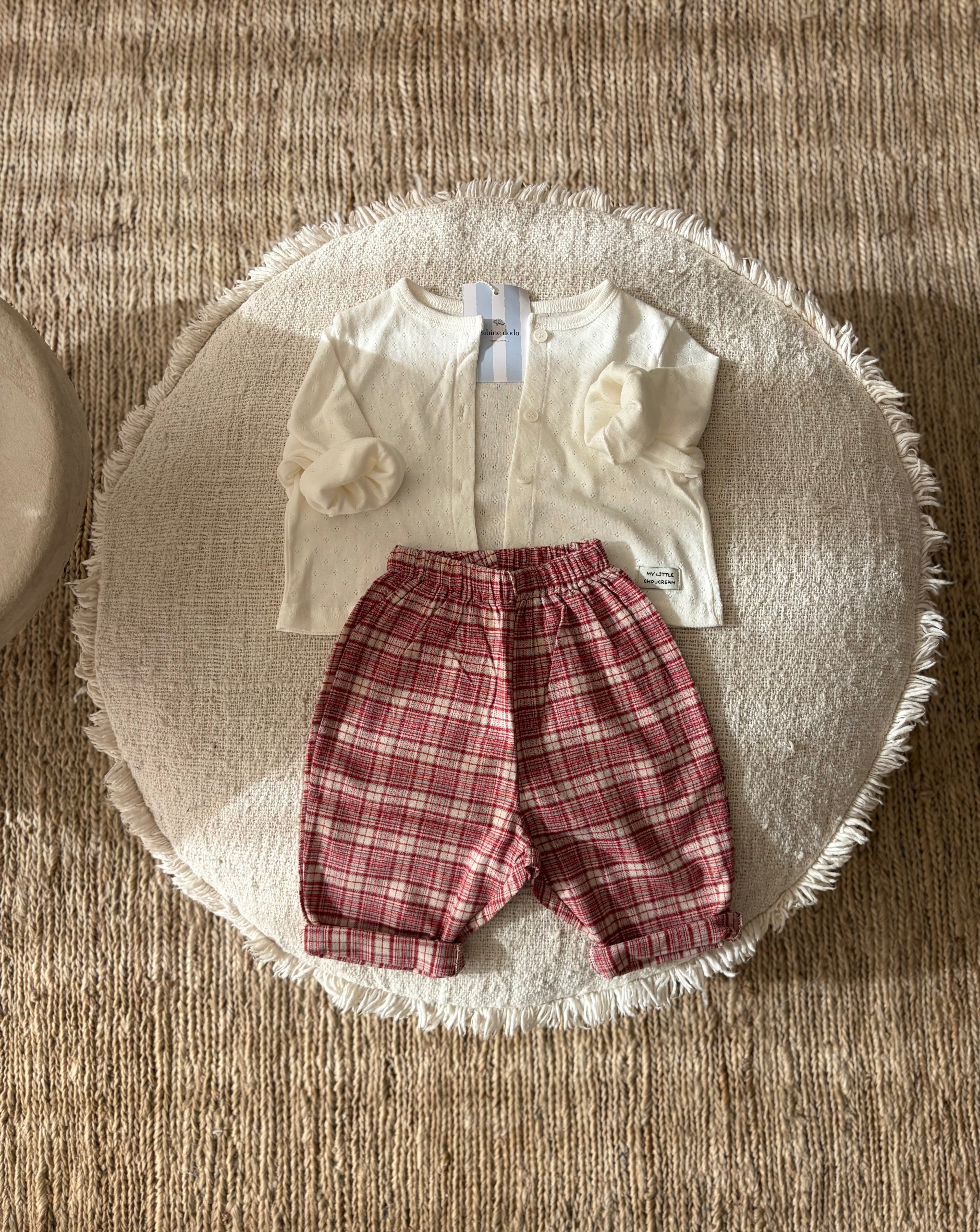 Bébé check pants