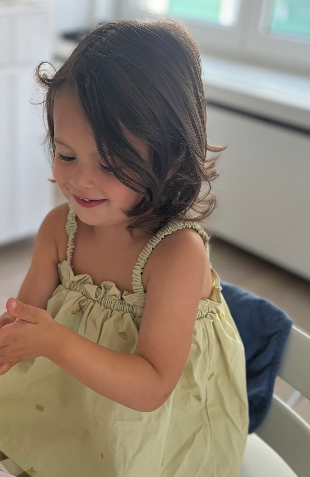 Colette top - lime