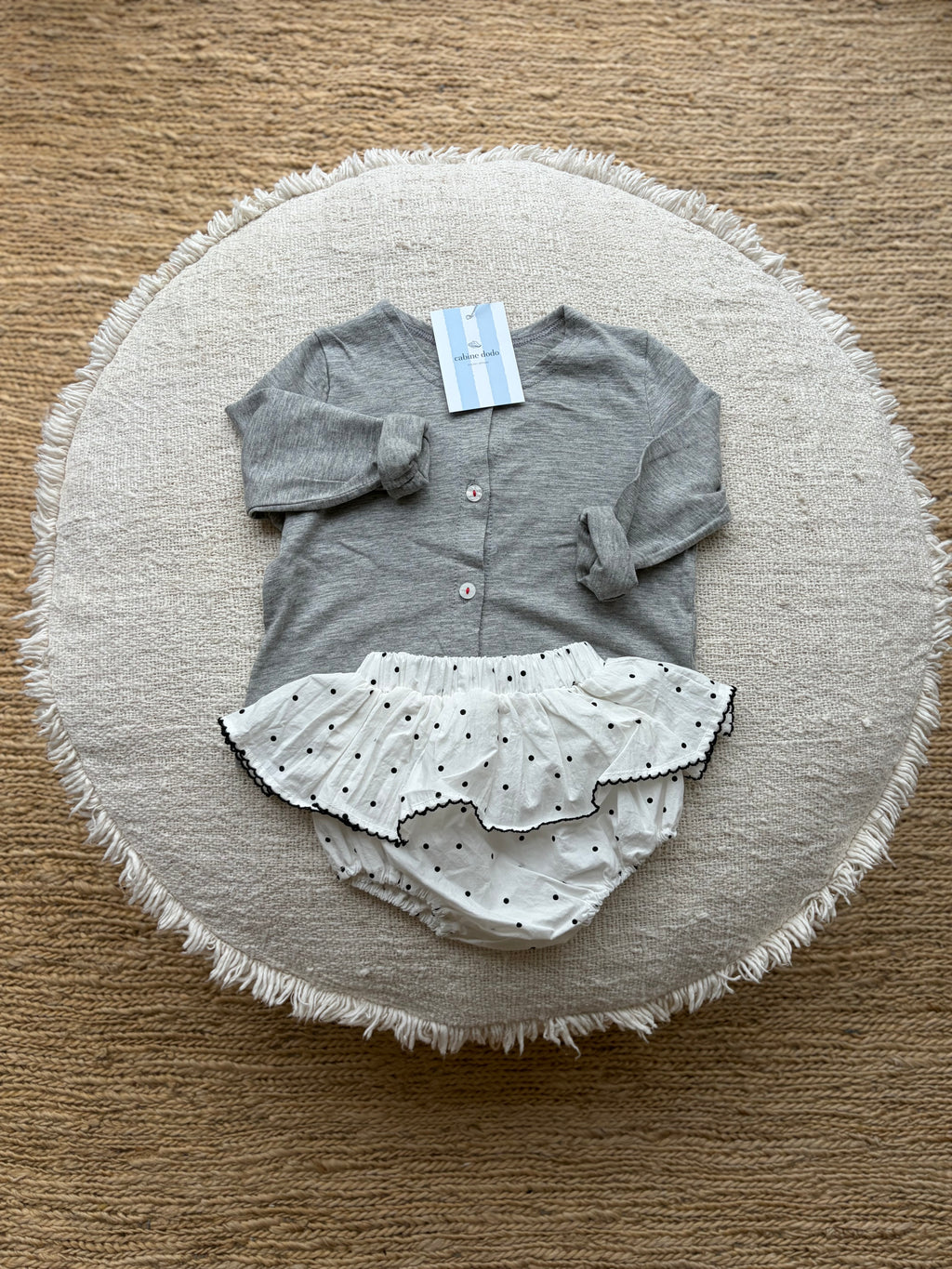 Grey lightweight cardigan