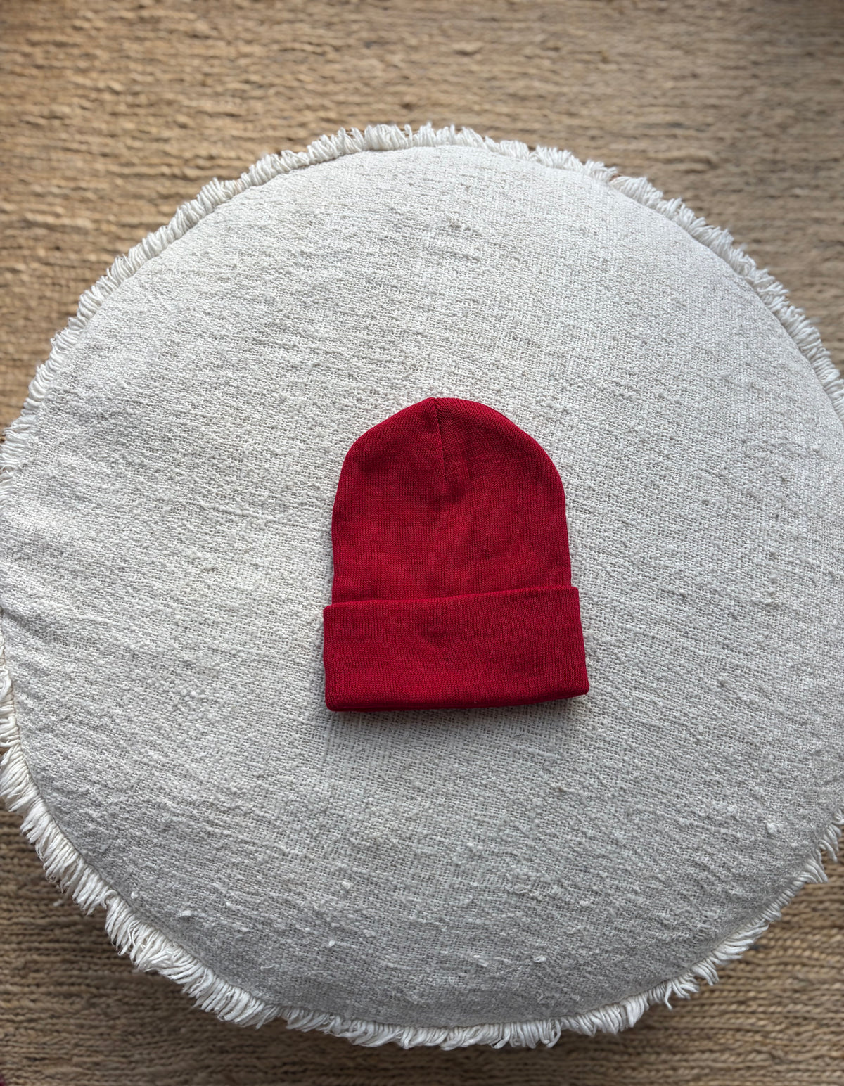Mommy red beanie