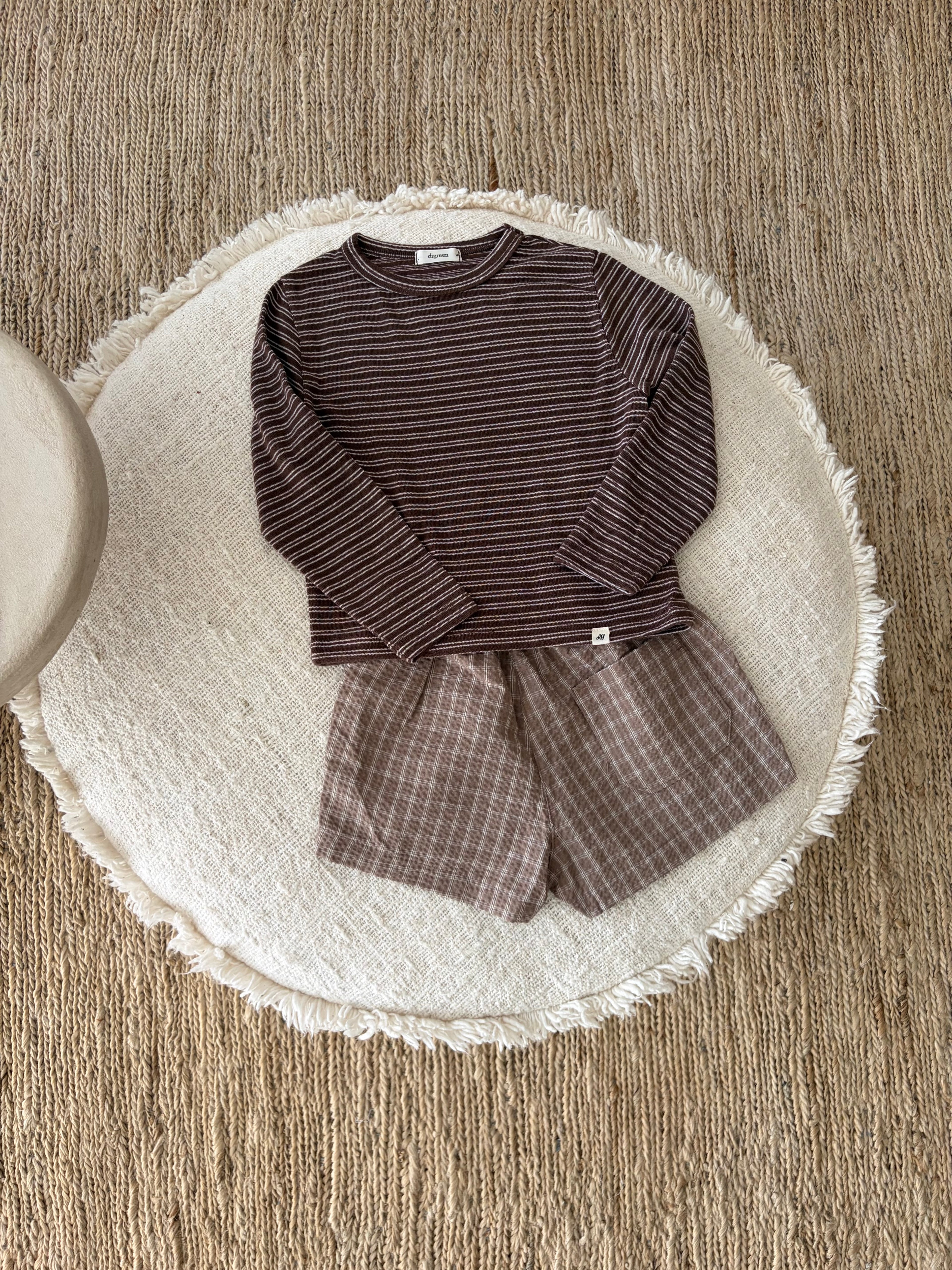 Brown striped longsleeve
