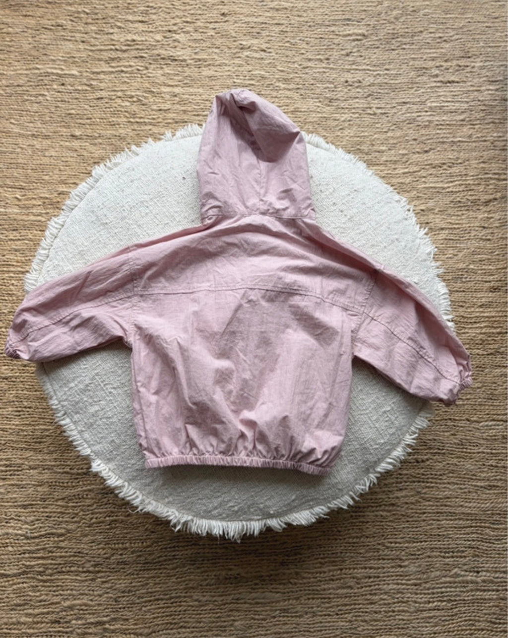 Pink windbreaker