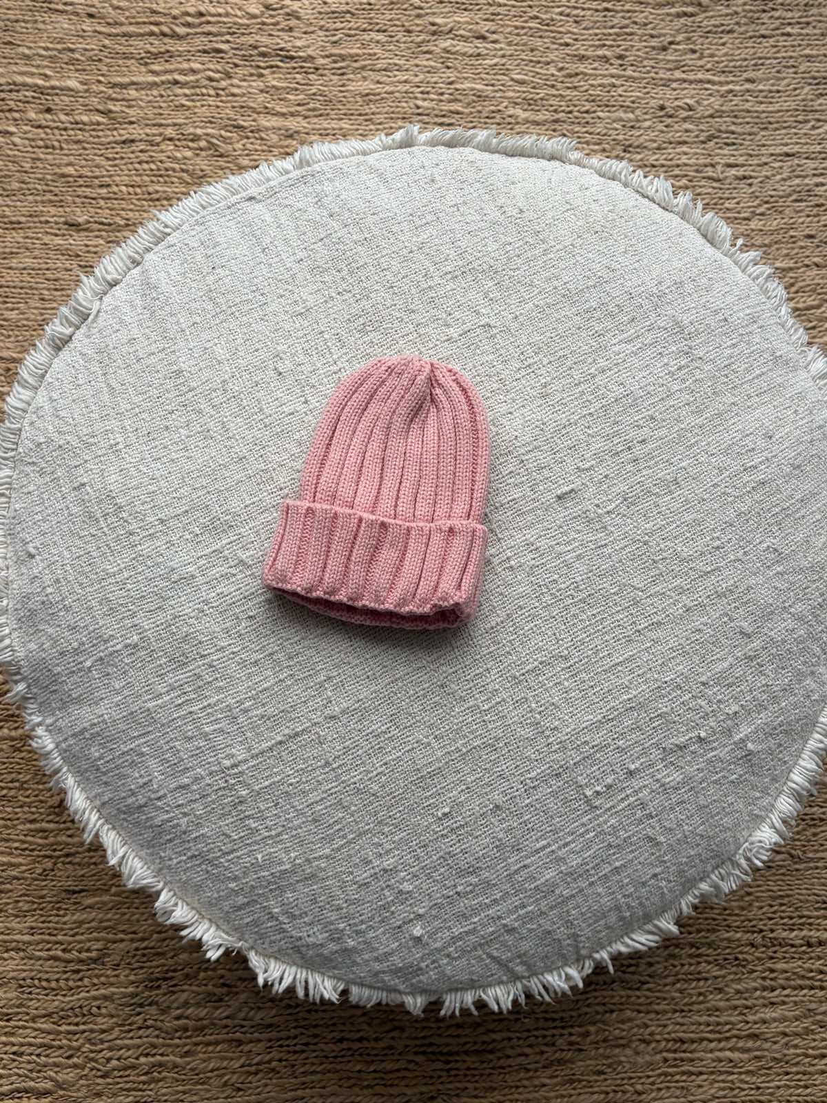 Pink beanie