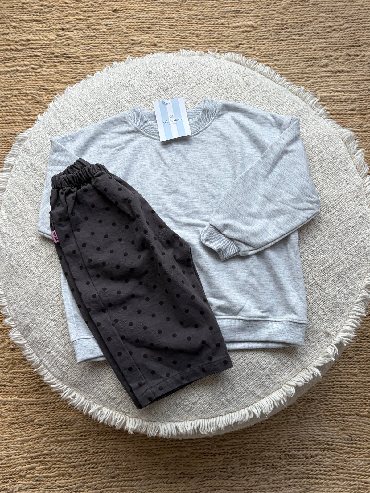 Light grey oversize sweater