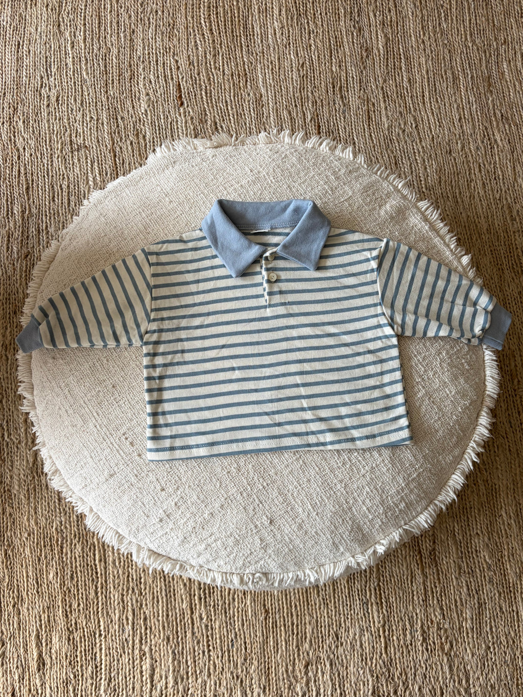 Polo sweatshirt blue