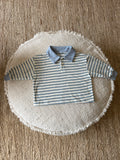 Polo sweatshirt blue