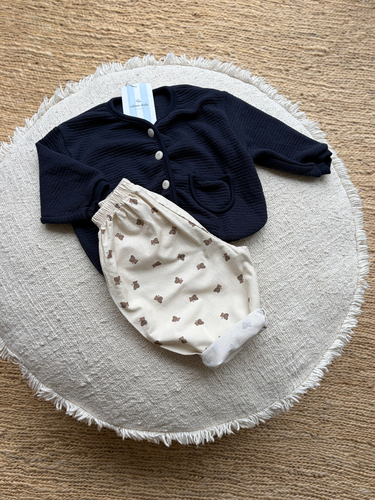 Bébé cardigan - navy
