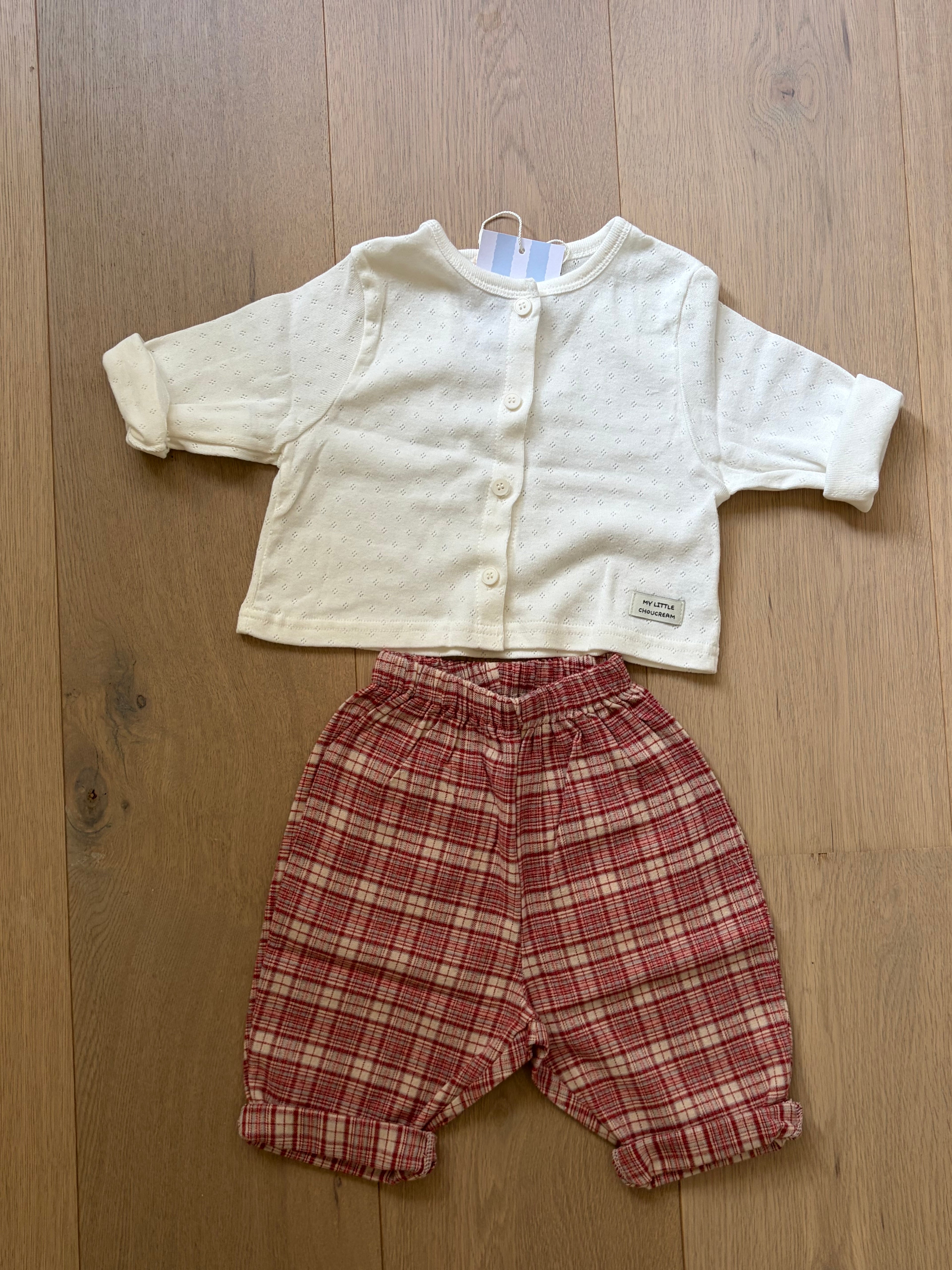 Bébé check pants