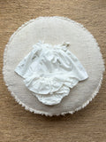 White ruffle bloomer