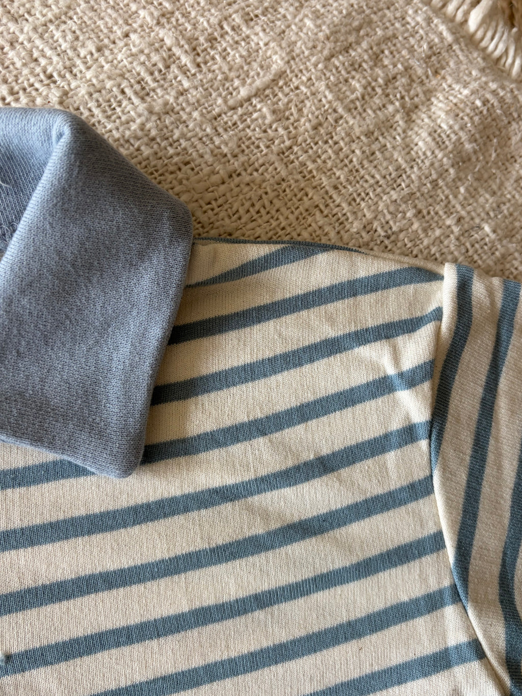 Polo sweatshirt blue