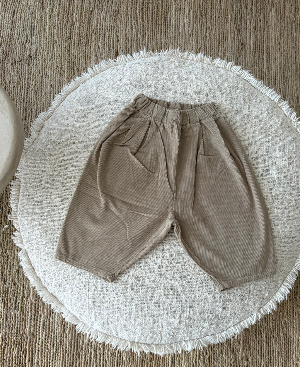 Camel corduroy pants