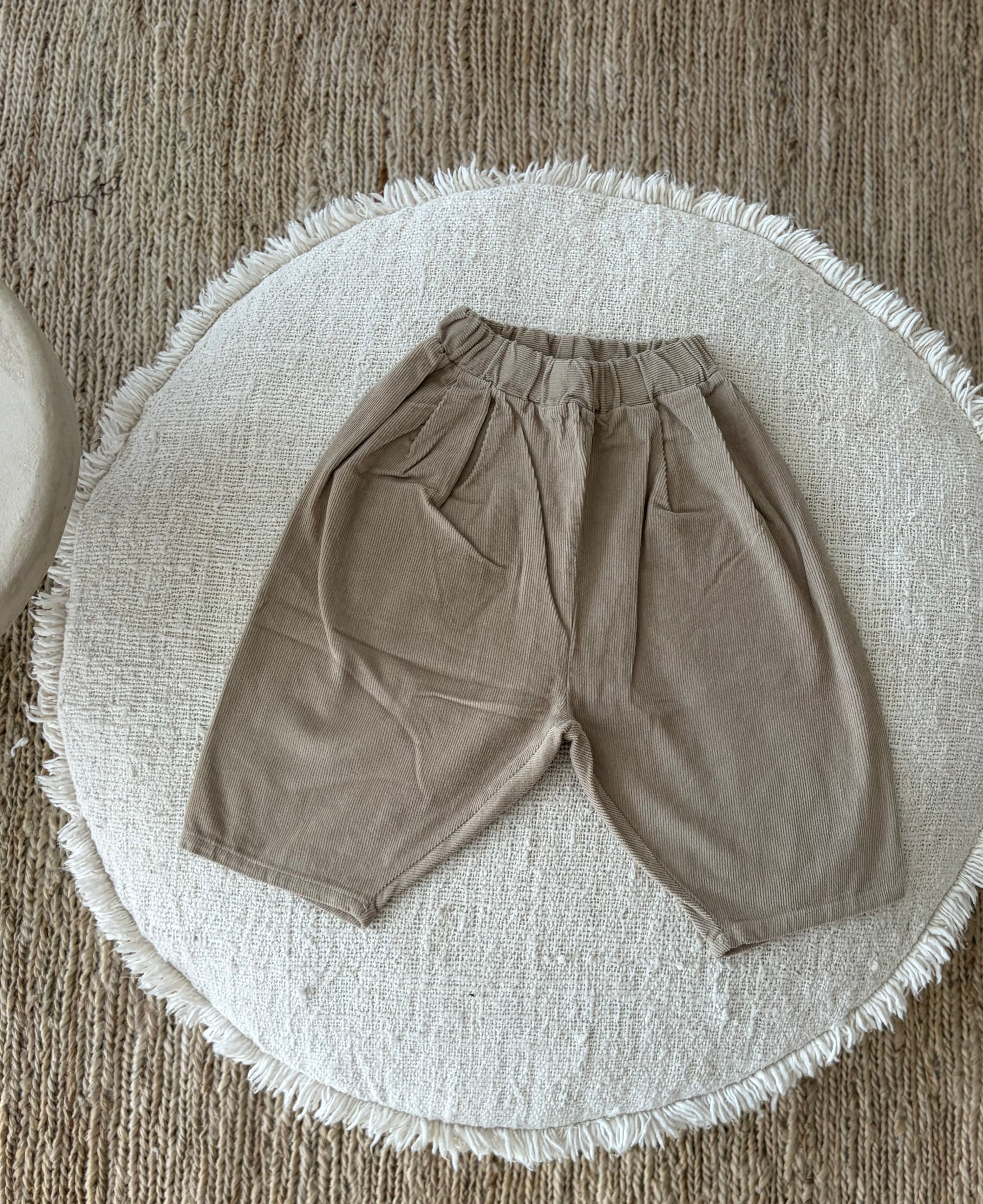 Camel corduroy pants