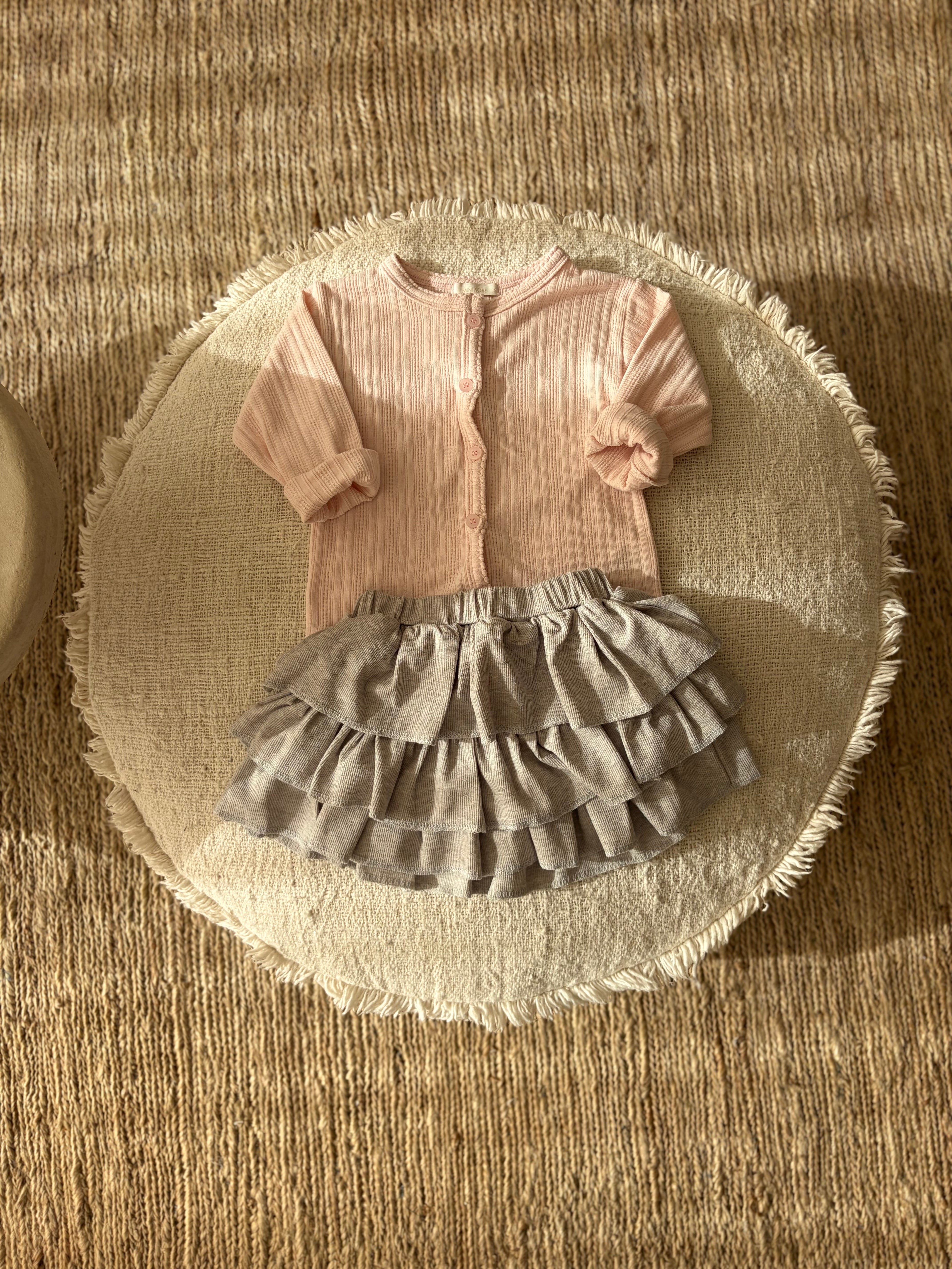 Grey Can Can skirt