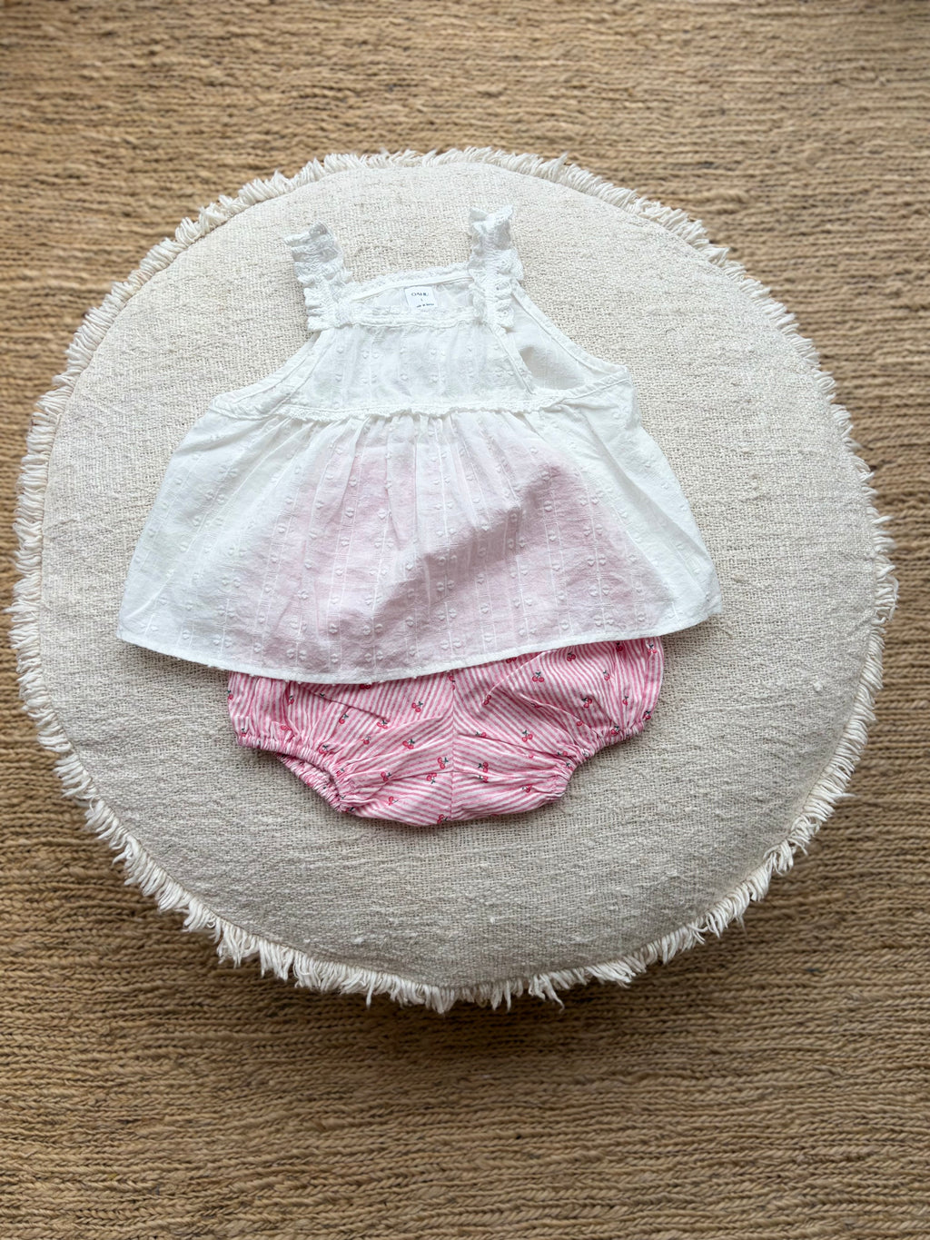 Cherry striped bloomer