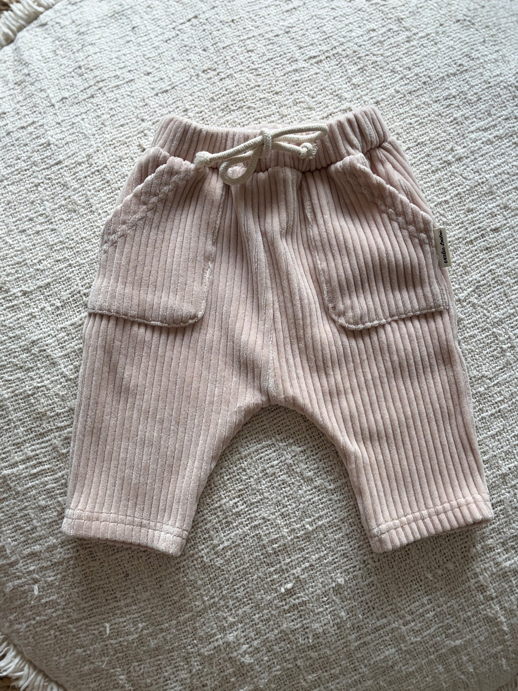 Velvet corduroy baby pants