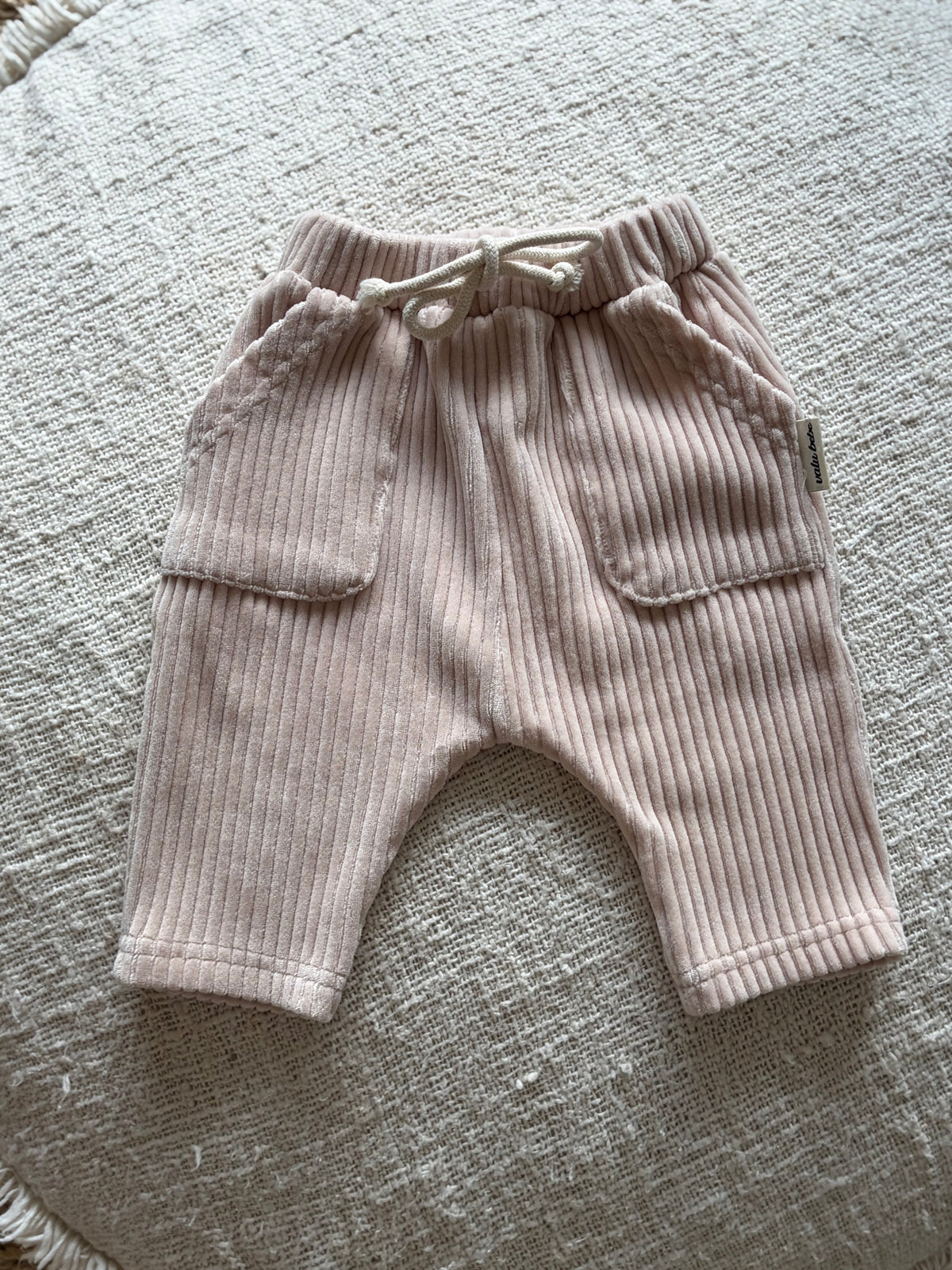 Velvet corduroy baby pants