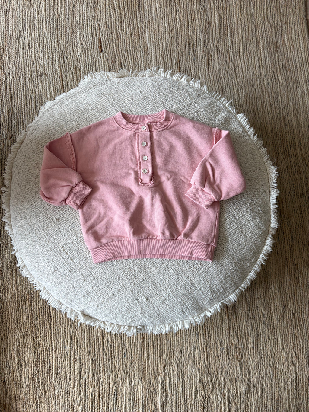 Jackie button sweater