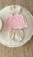 Pastel floral bloomer