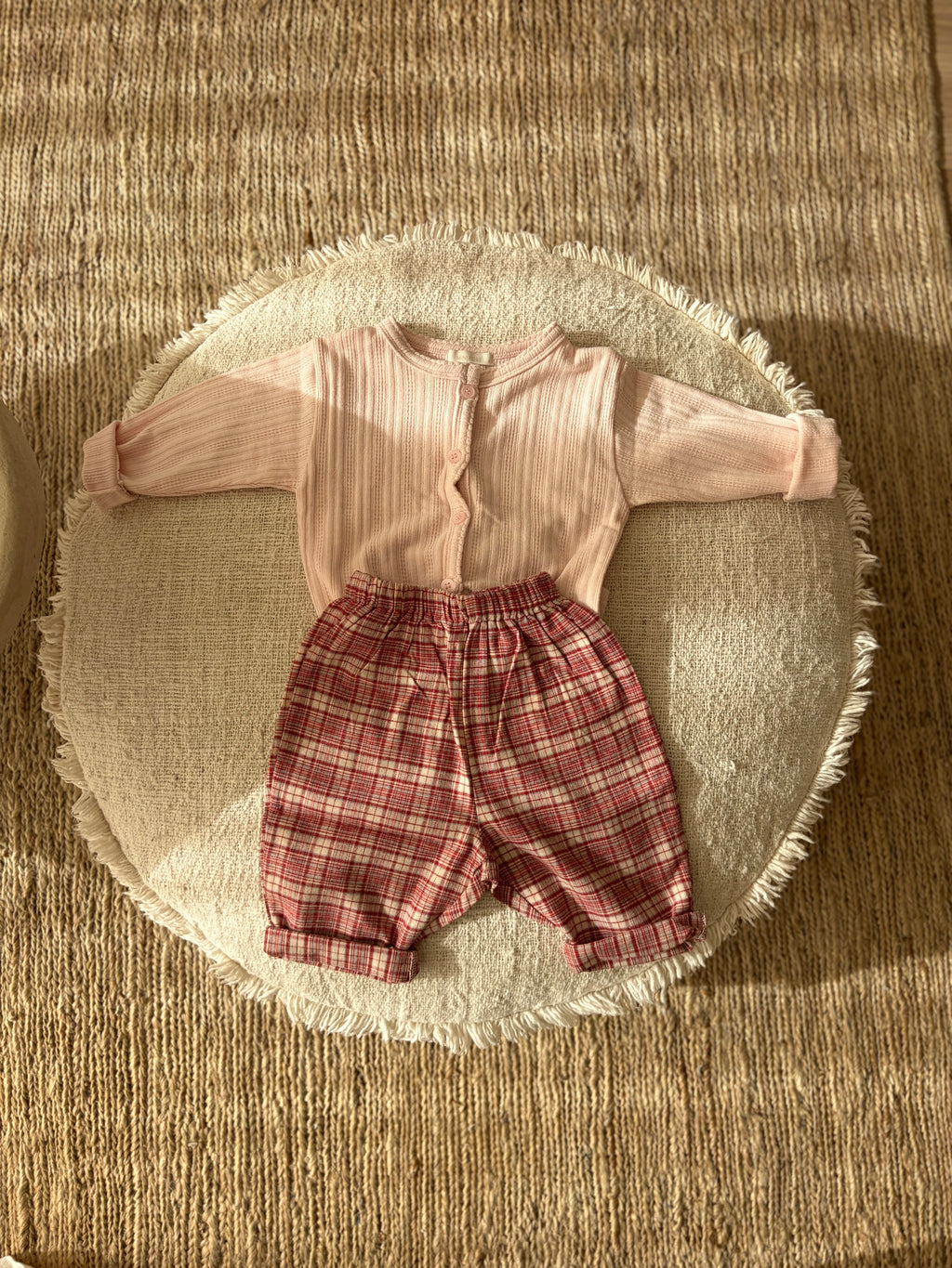 Bébé check pants