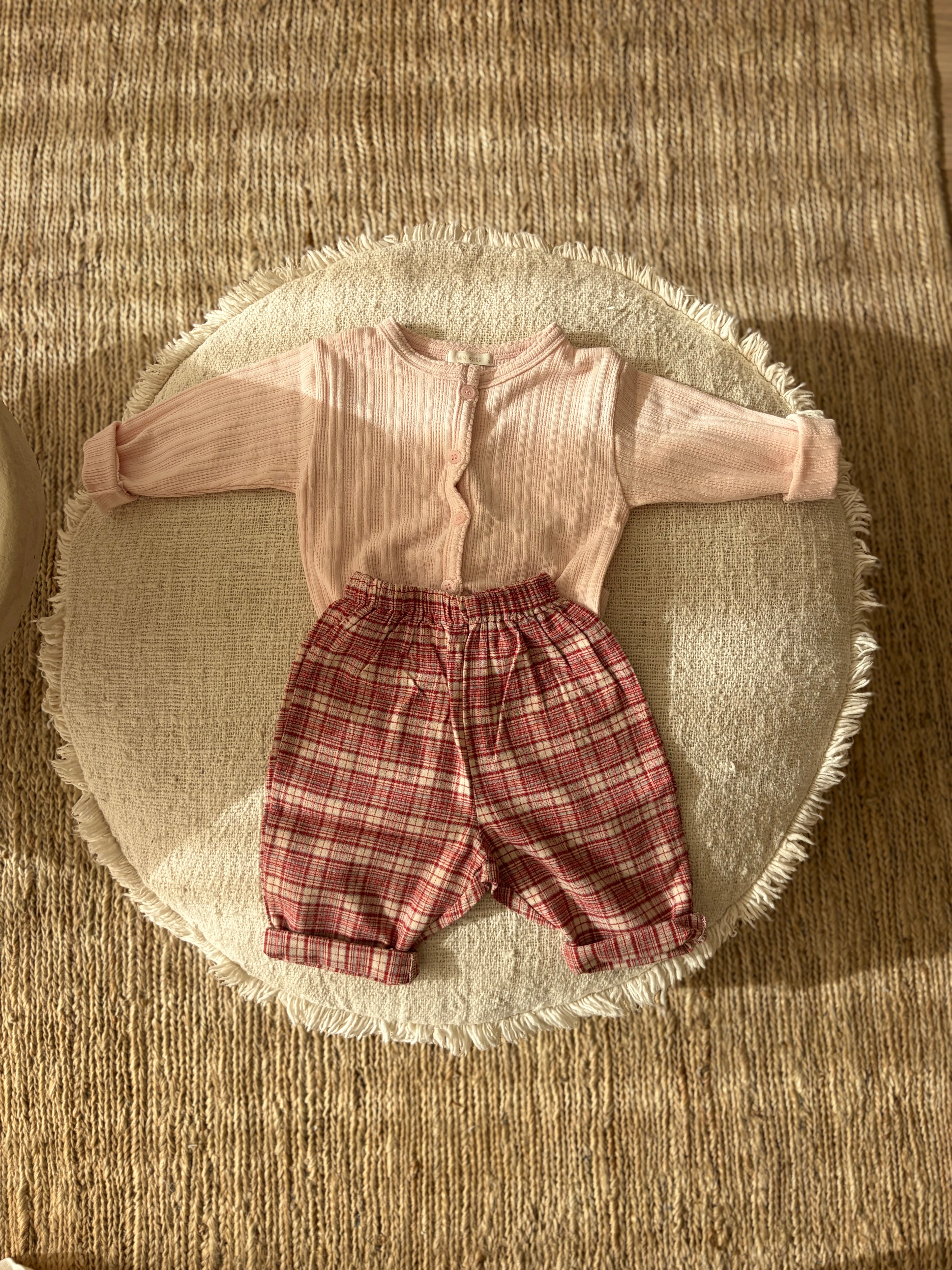 Bébé check pants