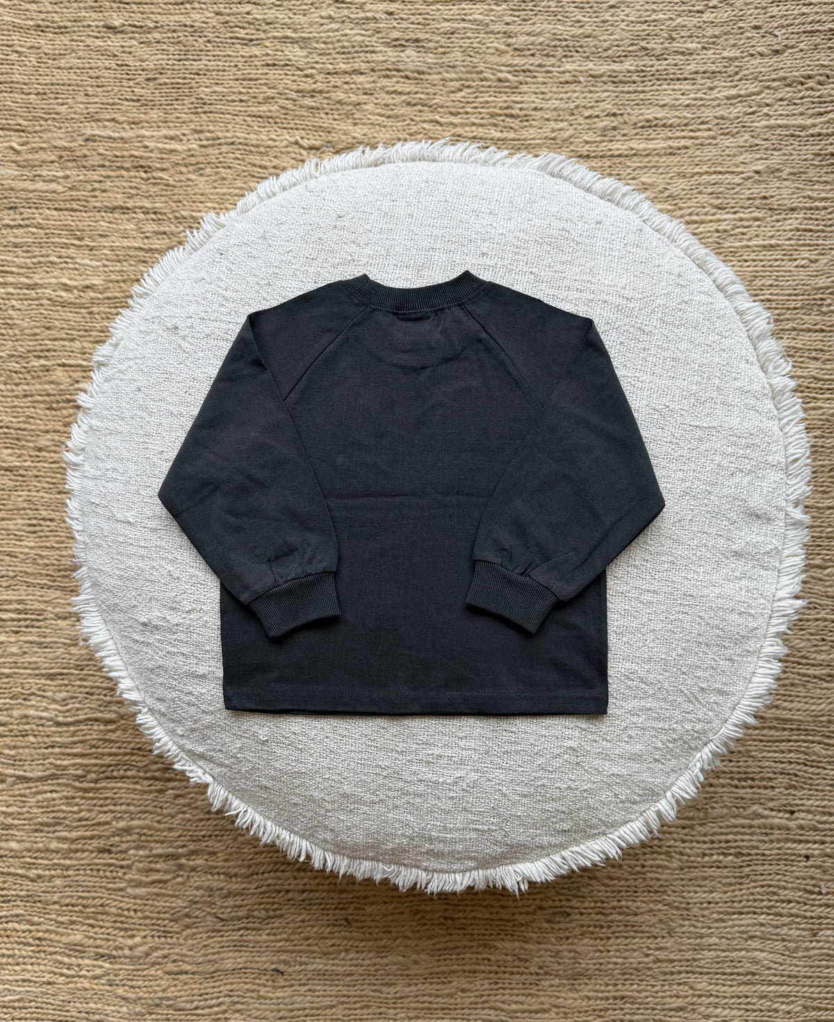 Charcoal light sweater - longsleeve