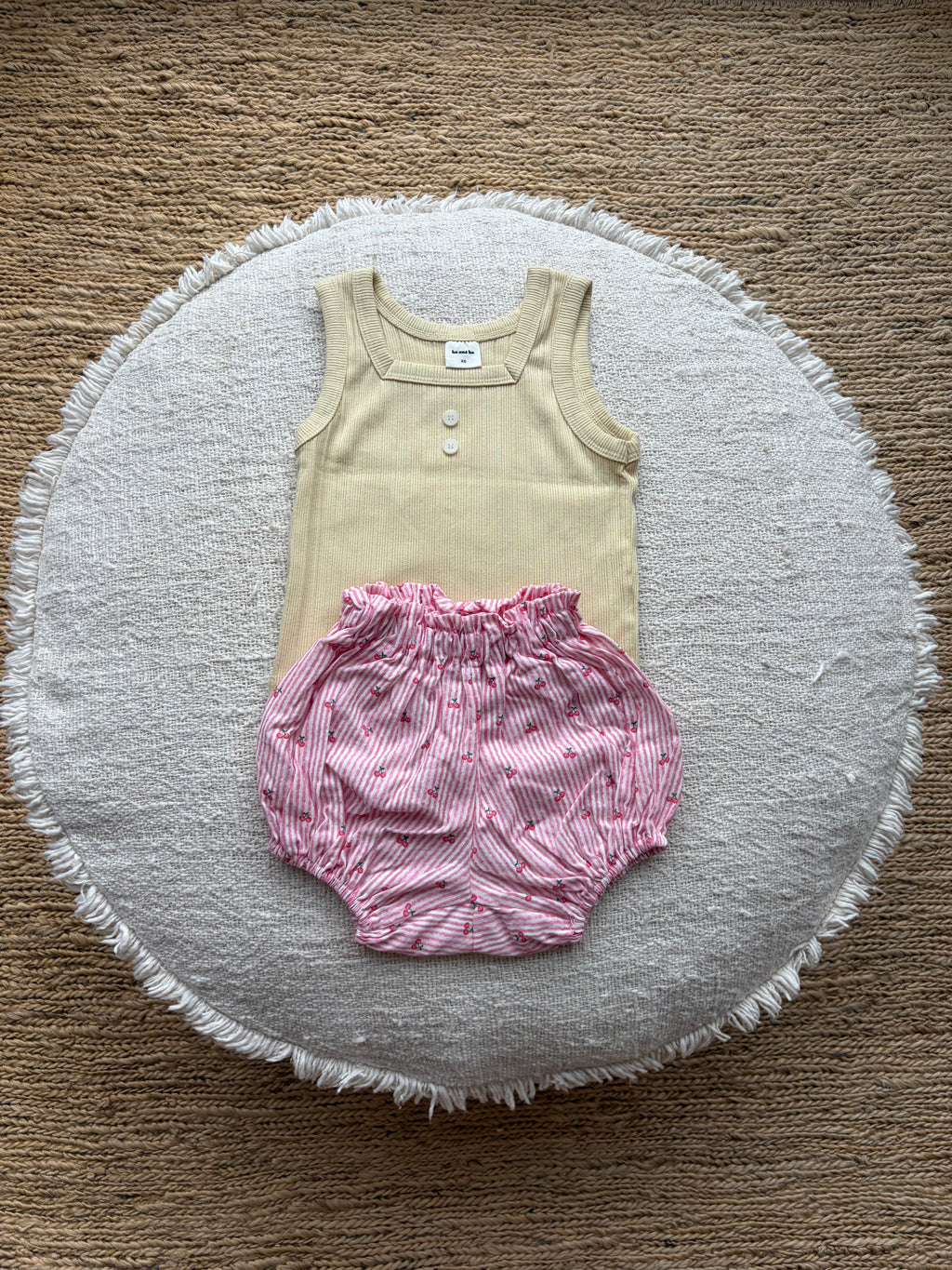 Cherry striped bloomer