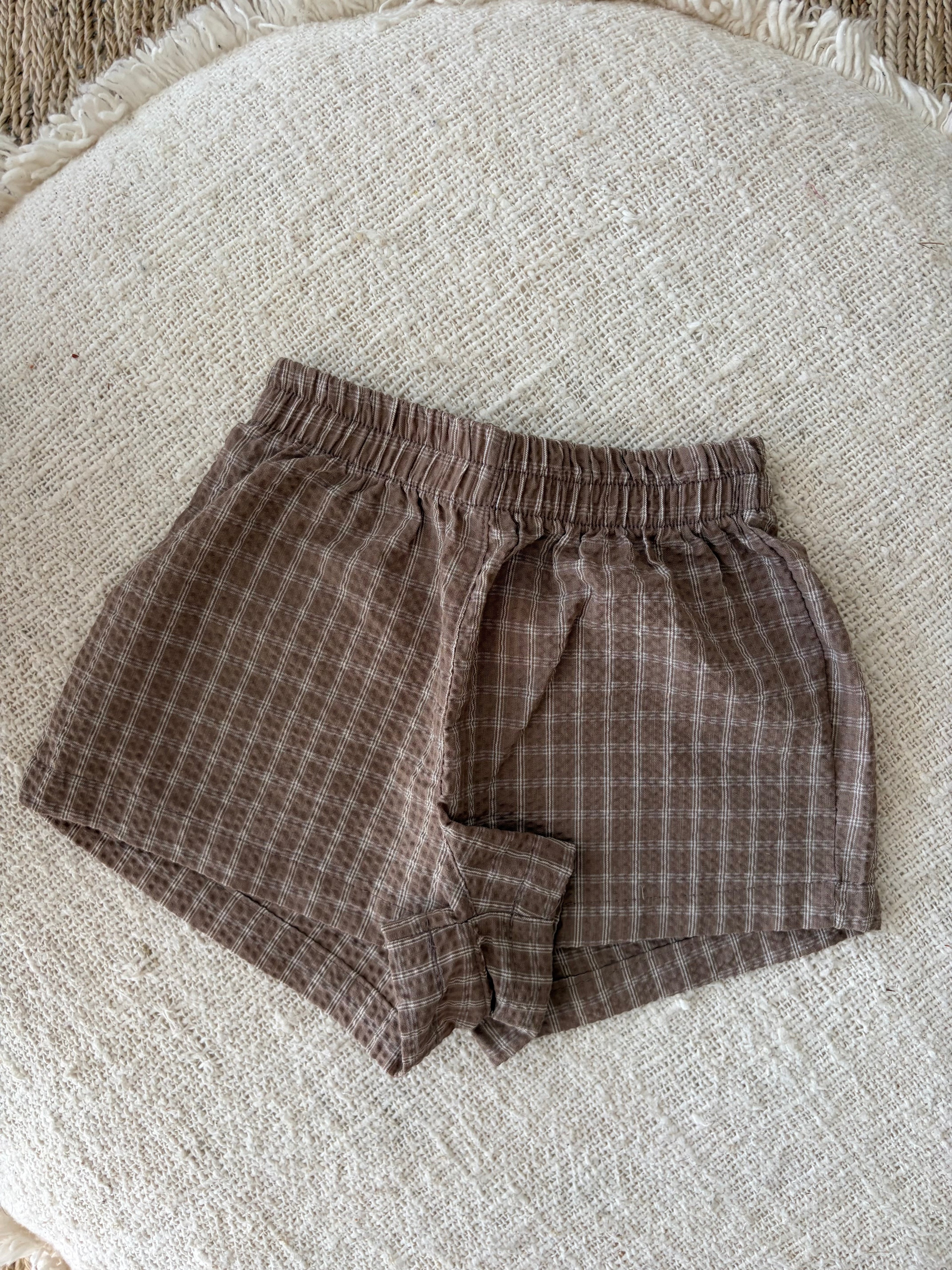 Check short - brown