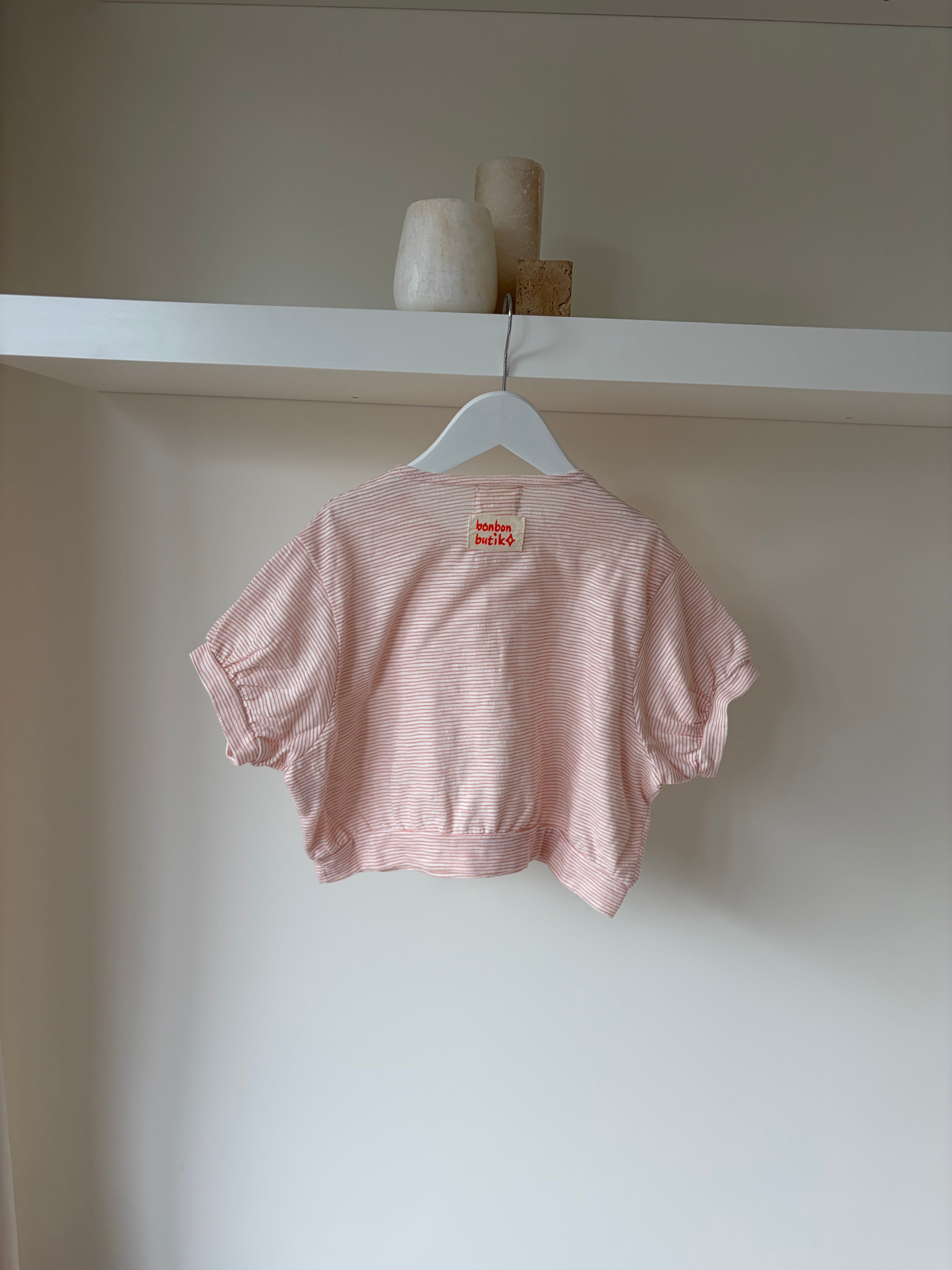 Paulette top puff sleeve