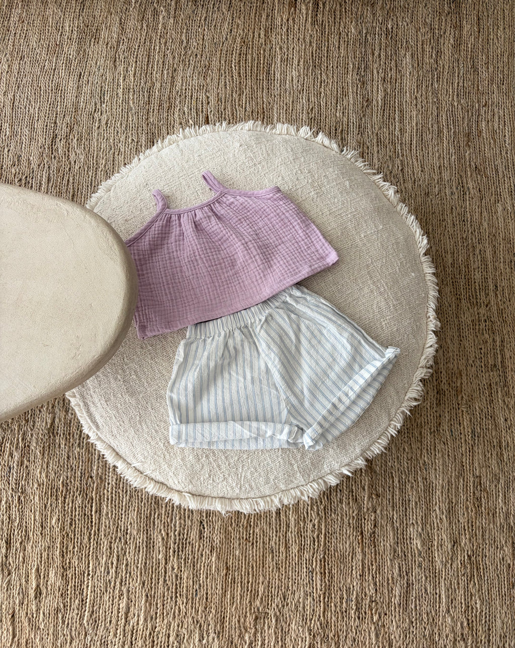 Louise striped short