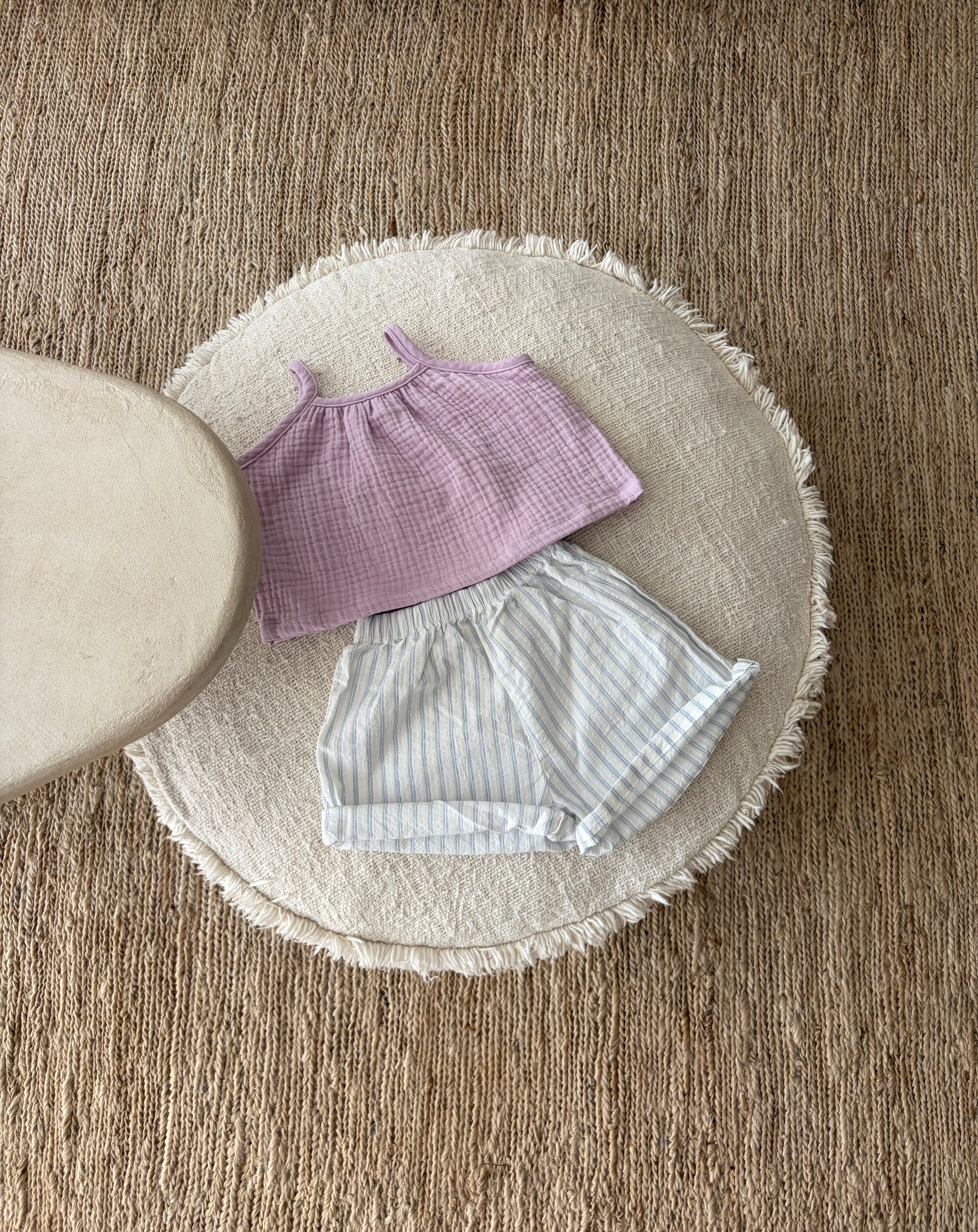 Louise striped short
