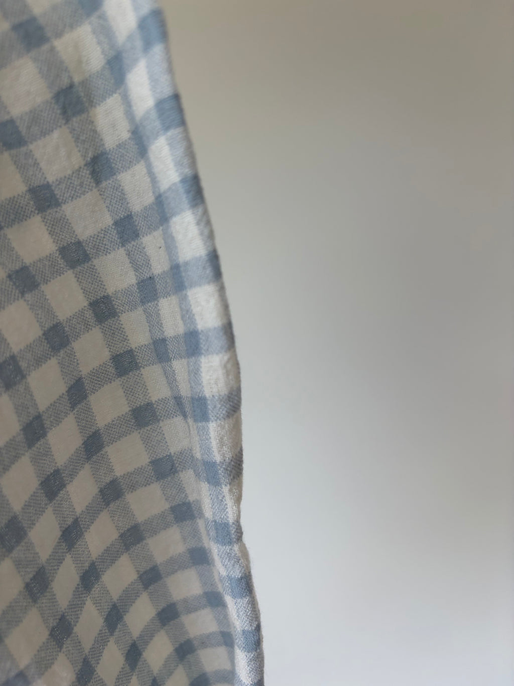 Blue check baby pants
