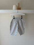 Striped pants - blue