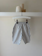 Striped pants - blue