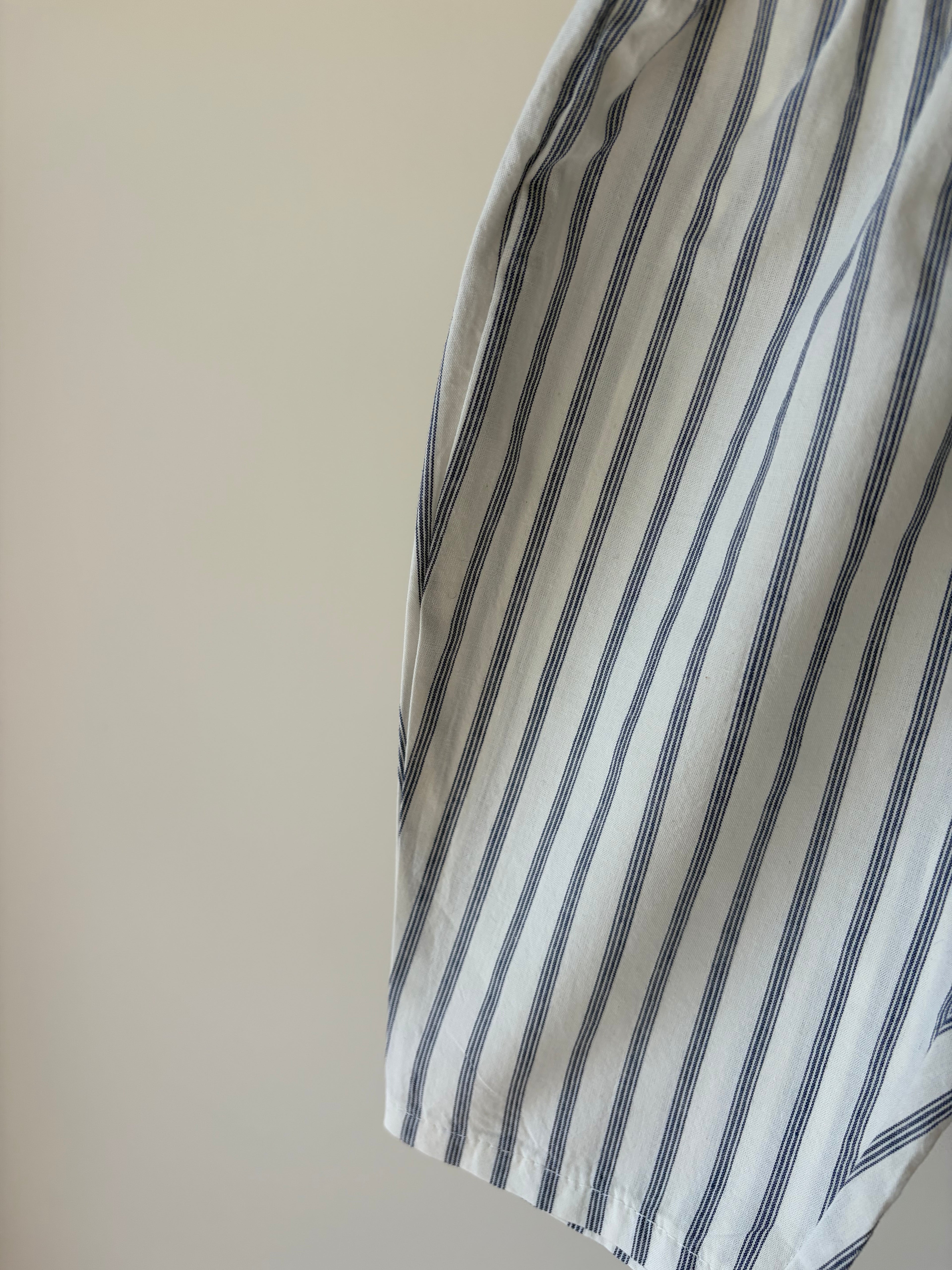 Striped pants - blue