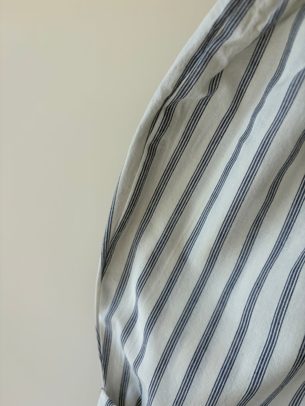 Striped pants - blue