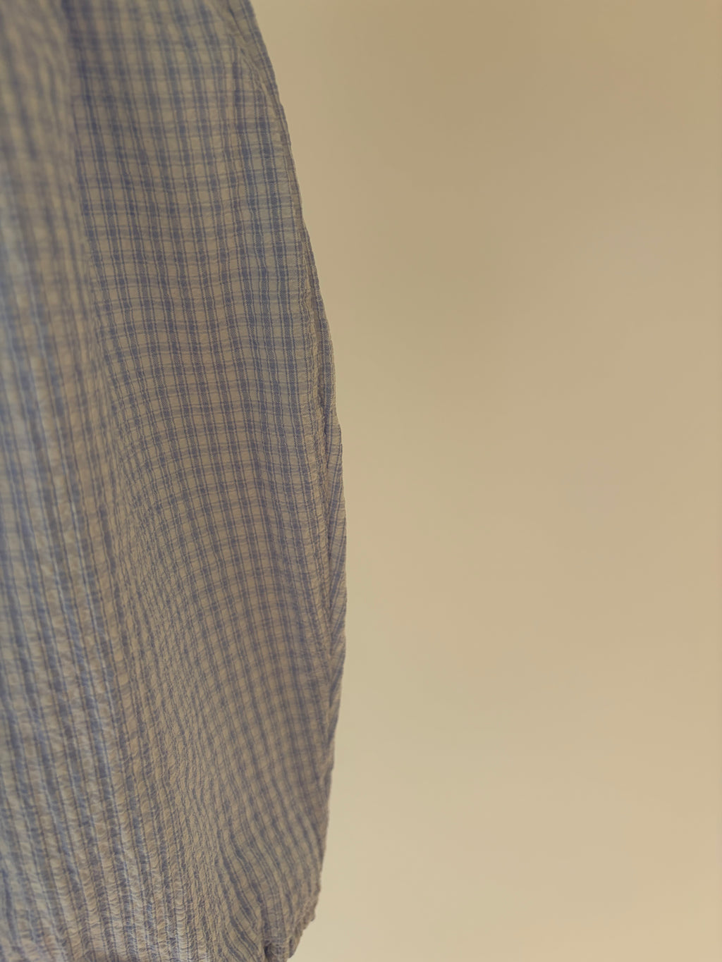 Light blue vichy pants