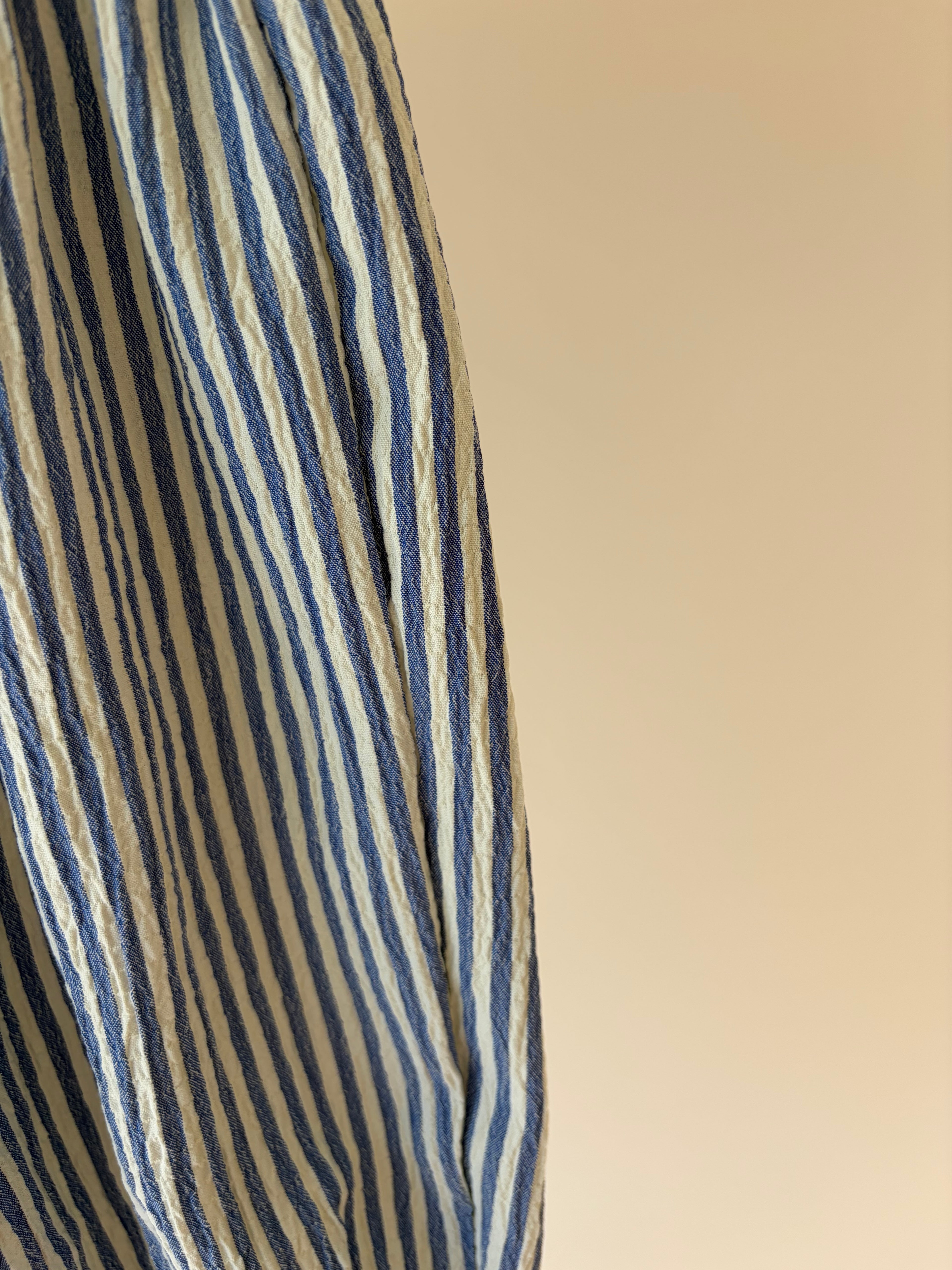 Striped bambi pants - blue