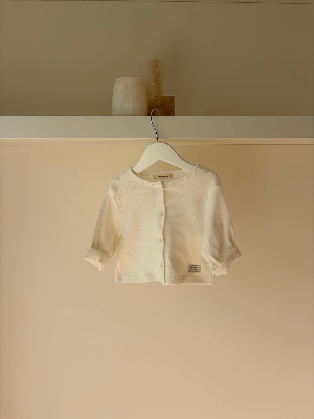 Soft ivory cardigan