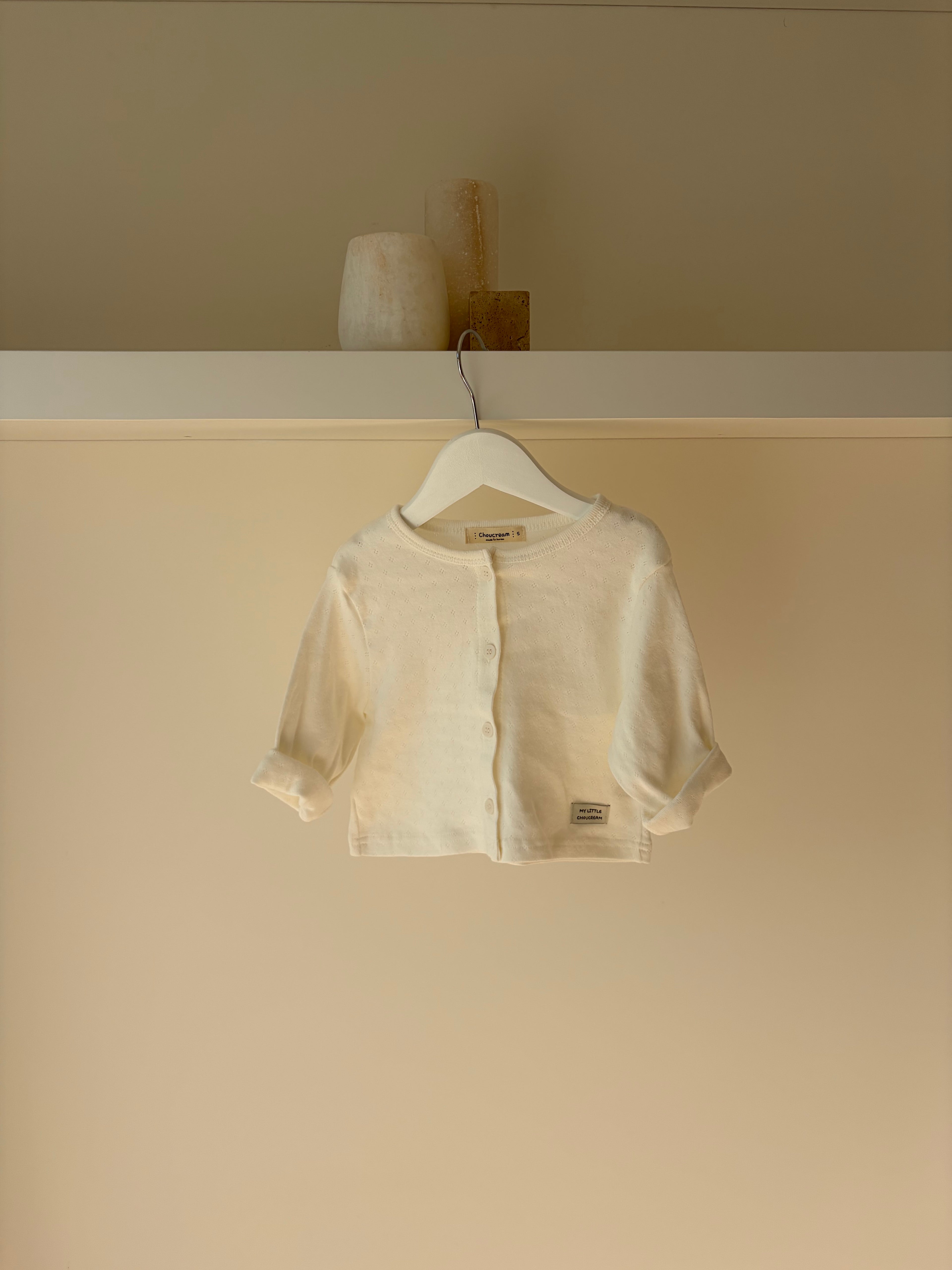Soft ivory cardigan