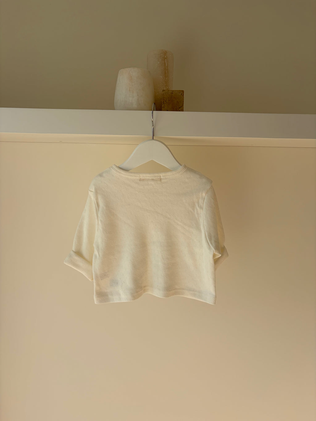 Soft ivory cardigan