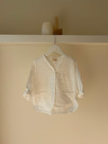 Embroidered cardigan - white