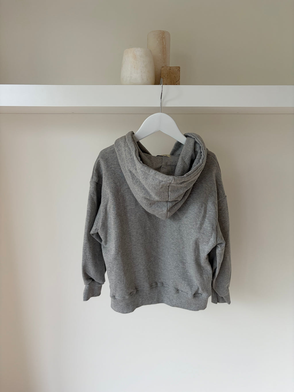 Oversize zip hoodie - grey
