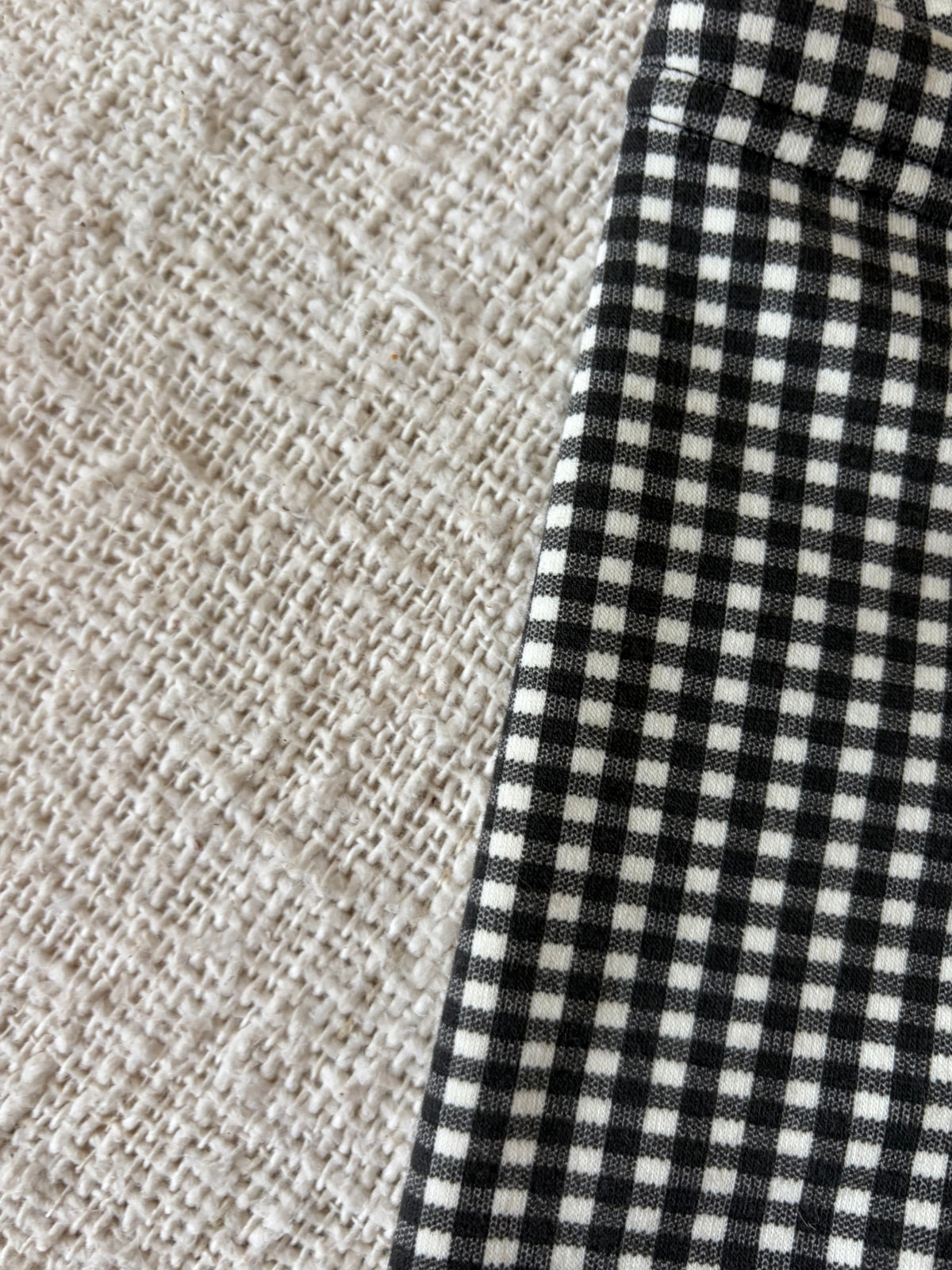 Bébé fleece check pants