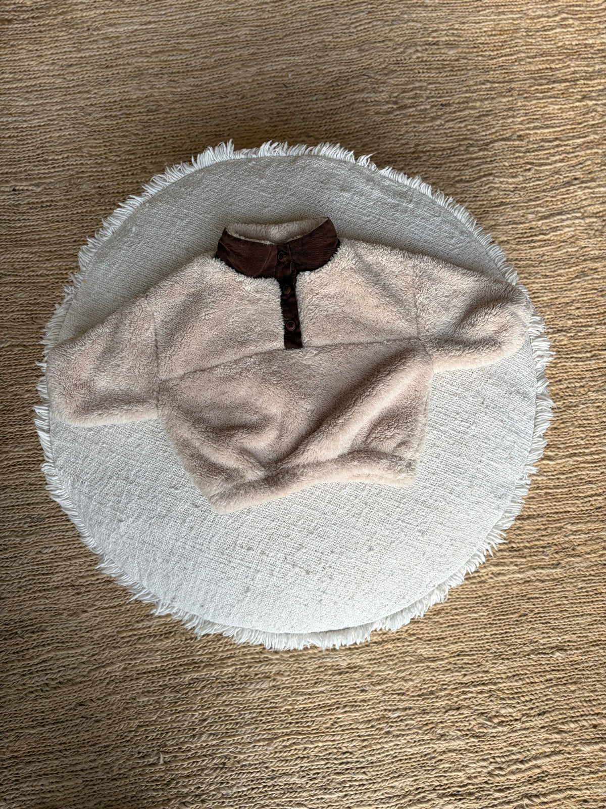 Fleece anorak