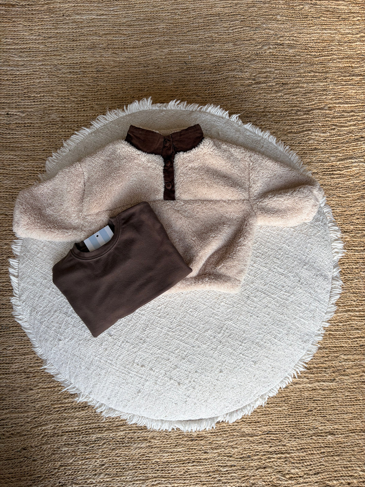 Fleece anorak